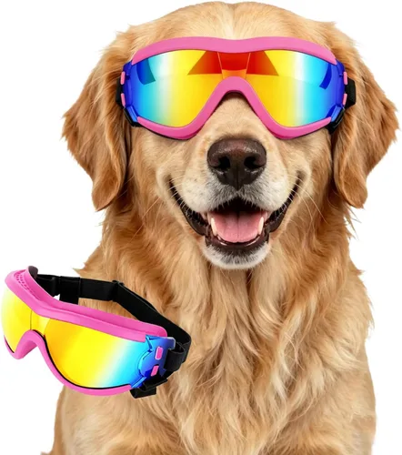Vista 24 de Antiparras anteojos de sol para gatos o perros pequeños, Negro Negro clásico