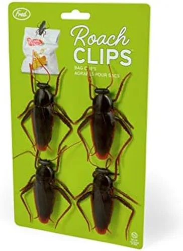 Vista 8 de Genuine Fred Cosmic Clips - Juego de 4 clips para bolsas, patrones planetarios
