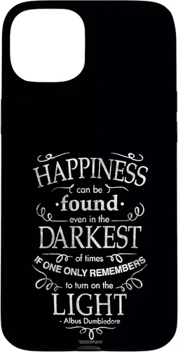 Vista 9 de Harry Potter Funda con cita de felicidad para iPhone 17