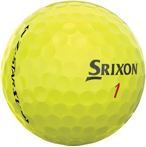 Vista 4 de Srixon Z-Star XV 5 Pelotas de golf (3 docenas) 3 docenas amarillas