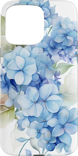 Vista 30 de Funda para iPhone 11 con patrón de acuarela de hortensias