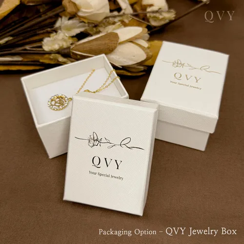 Vista 7 de QVY Delicado collar de flor de rosa simple para mujer, chapado en oro de 14 quilates, dije de contorno de rosa abierto, joyería natural, regalos