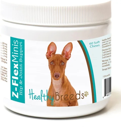 Vista 87 de Healthy Breeds Affenpinscher Z-Flex Minis - Masticables suaves para cadera y articulaciones, 60