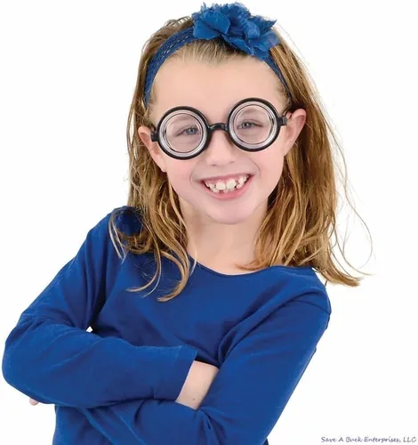 Vista 5 de Gafas redondas de burbujas para disfraz de botella de coca