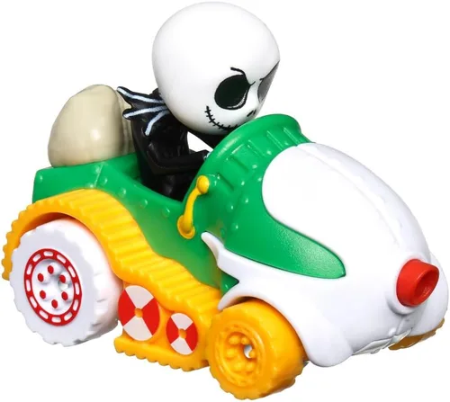 Vista 2 de Hot Wheels Racer Verse - Vehículo de juguete Jack Skellington
