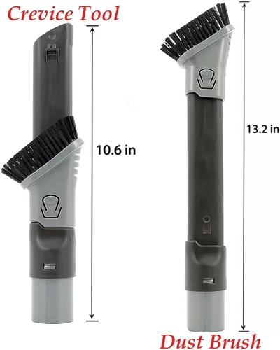 Vista 2 de Qualtex Herramienta de hendidura 2 en 1 compatible con Shark NV752, NV600, NV650, NV680, NV340, HV301, HV322, HV300, HV320, NV480, NV800, NV151