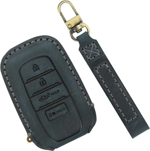 Vista 9 de Funda para Llavero para Accesorios Toyota Tundra 2022-2024 2025 2026, para Tacoma 2024 2025 2026 Cubierta de Llavero de Cuero, para Camry 2025 2026