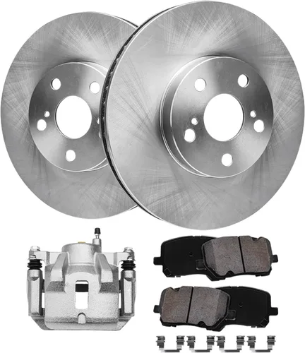 Vista 15 de Detroit Axle - Rotores de freno para Nissan NV2500 NV3500 NV1500 NV1500 2012-2021, repuesto de rotores de freno de disco: rotor delantero de 14.17
