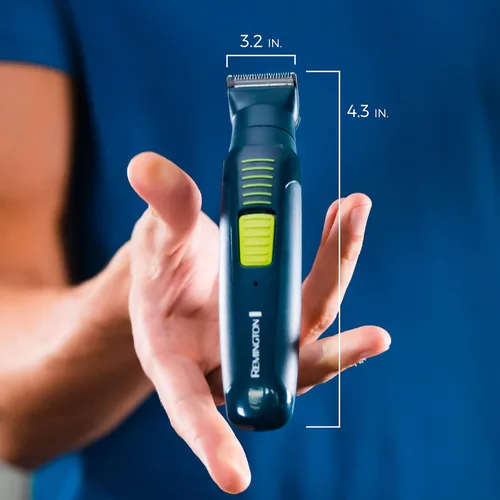 Vista 8 de Remington Multigroomer para hombre, PG6111, verde azulado/verde (paquete de 4)