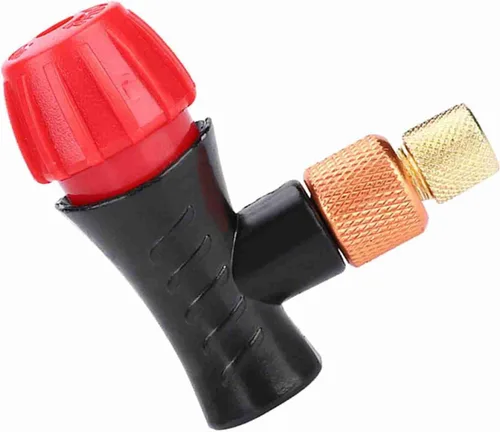 Vista 7 de Mountain Road Bike Bicycle Adapter Pump Mini Portable Air Inflator Tire Dual Head Valve for Mountain Bike Road Bike