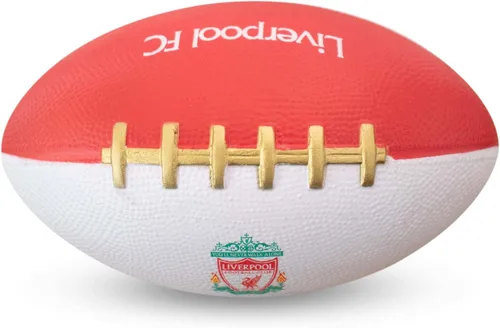 Vista 3 de Hy-Pro Liverpool F.C. - Mini fútbol americano de espuma con licencia oficial Espuma, suave, para jugar en interiores y exteriores, adultos, niños
