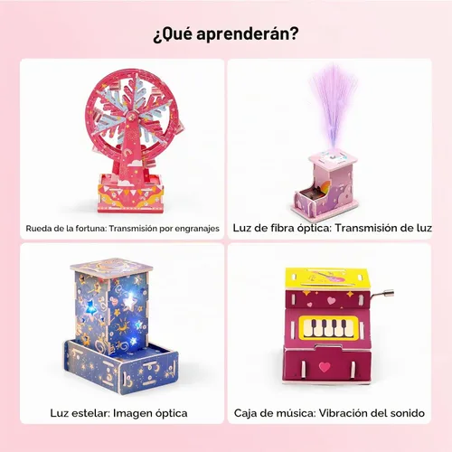 Vista 3 de Sntieecr Kits de vástago 6 en 1 para niños de 8 a 12 años, kit
