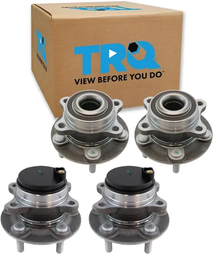 Vista 122 de TRQ Juego de cojinete de rueda delantera y conjunto de cubo
