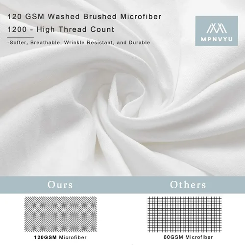 Vista 7 de Water Lilies - Sábanas Monet tamaño Queen, juego de sábanas y fundas de almohada artísticas de 4 piezas, sábana bajera ajustable de bolsillo