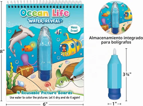 Vista 5 de Teacher Created Resources Revelación del agua de la vida oceánica (TCR21000)