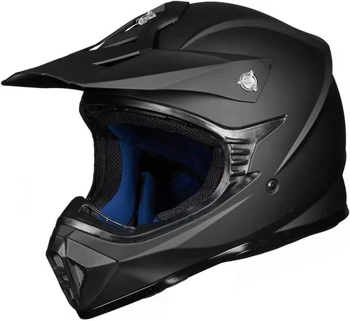 Vista 39 de ILM Casco de cara completa para motocicleta, motocross y cuatrimoto para niños y jóvenes, aprobado por el Departamento de Transporte de Estados