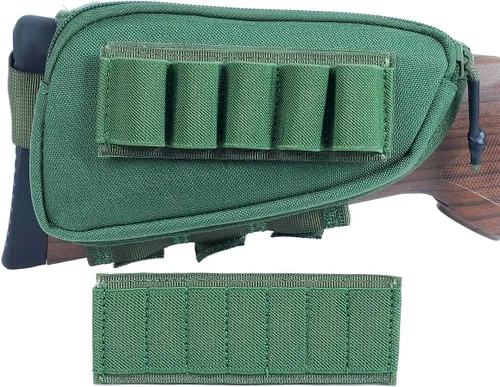 Vista 7 de Soporte para mejillas Buttstock diseñado para escopeta y carcasa de rifle Negro