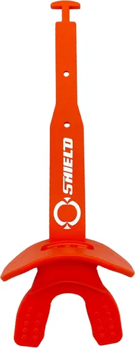 Vista 8 de O Shield Striker - Protector de labios de fútbol con correa permanente Correa permanente para aparejos de fútbol, dientes delanteros y cobertura