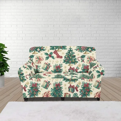 Vista 31 de Horeset Fundas elásticas para sofá con diseño de flores otoñales, lavables para sofá de 2 cojines, funda protectora para mascotas y perros