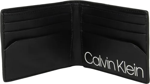 Vista 4 de Calvin Klein - Cartera para hombre con logotipo en relieve