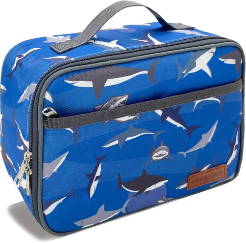 Vista 10 de Kulle - Lonchera de astronauta para niños, bolsa de almuerzo con tema espacial aislada, lonchera térmica reutilizable para niños, para la escuela