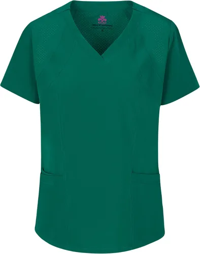 Vista 92 de Natural Uniforms Conjunto de ropa quirúrgica elástica para mujer con tallas regulares y pequeñas
