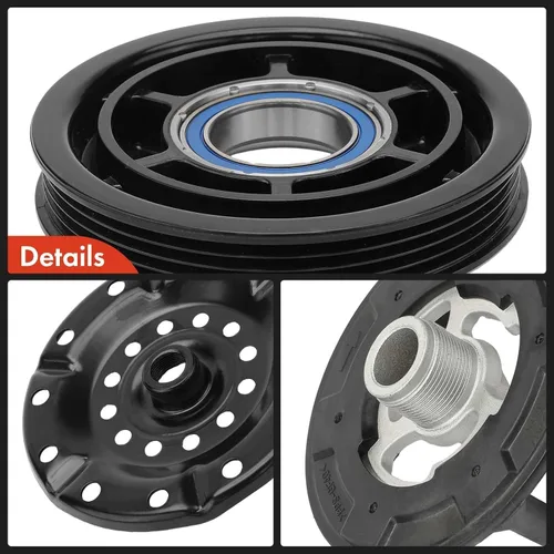 Vista 7 de A-Premium Kit de embrague del compresor del A/C compatible con Toyota Yaris 1.5L 2006-2012