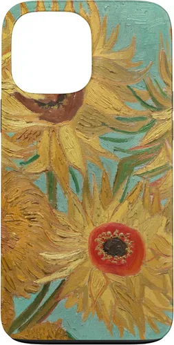 Vista 22 de Vincent van Gogh - Carcasa para iPhone XS, diseño de girasoles