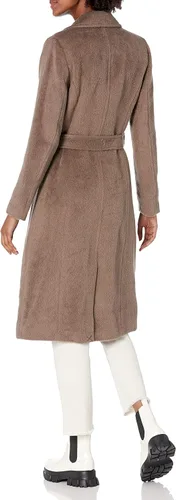 Vista 2 de Cole Haan Abrigo de lujo de lana de alpaca para mujer