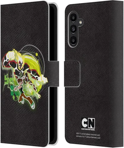 Vista 8 de Head Case Designs Officially Licensed Ben 10: Omniverse Character Art Graphics Leather Wallet Case Compatible with Samsung Galaxy A13 5G (2021)