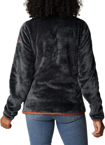 Vista 2 de Columbia Chaqueta de sherpa Collegiate Fire Side II con cierre completo para mujer