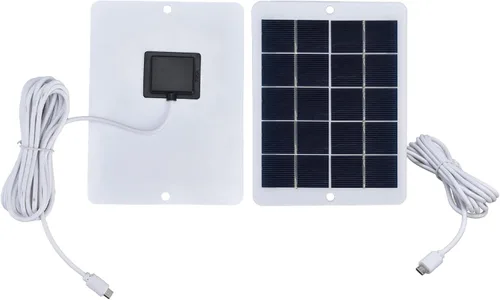 Vista 7 de 3W 5V paneles solares de polisilicio mini USB cargador solar batería salida solar alta eficiencia de conversión DIY cargador solar panel generador
