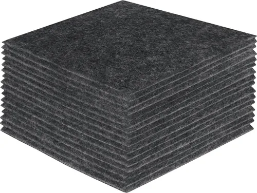 Vista 64 de FabricLA Hojas de fieltro acrílico para manualidades, cuadrados de fieltro precortados suaves de 4 x 4 pulgadas (3.9 in x 3.9 in), utiliza hojas