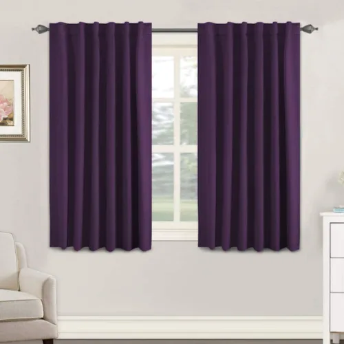 Vista 170 de H.VERSAILTEX Cortinas Opacas con Aislamiento Térmico, Paneles de Tratamiento de Ventanas que Oscurecen la Habitación, Cortinas Opacas para Sala