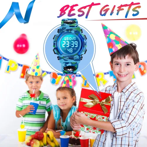 Vista 7 de ATIMO Reloj deportivo digital para niños, regalos para niños
