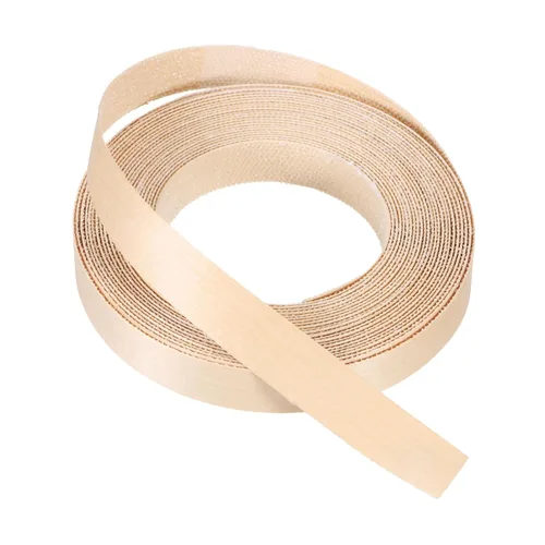 Vista 54 de PATIKIL Bandas de borde de abedul, cinta de chapa de madera de 1-1/2 pulgadas x 25 pies, bandas de borde de madera contrachapada flexible prepegadas