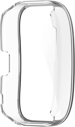 Vista 4 de Protector de pantalla compatible con Amazfit Bip 5, fundas para reloj inteligente de 1.91 pulgadas, fundas de TenCloud resistentes a los arañazos