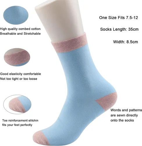 Vista 5 de CMNIM Nuevos padres regalos de embarazo papá y mamá Est 2024 Nuevos padres calcetines de padres primerizos regalos anuncio calcetines de regalo, Sock