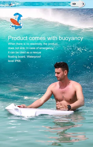 Vista 4 de ZUEN Equipo subacuático del buceo de la hélice de la vespa del mar con blanco rápido de la velocidad del motor 3200W