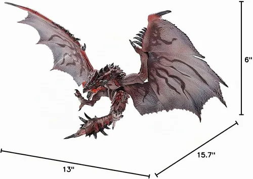 Vista 10 de TAMASHII NATIONS - Monster Hunter - Rathalos - Figura de acción Bandai
