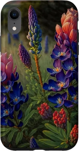 Vista 25 de Texas Rose Colored Bluebonnets Case for iPhone 17