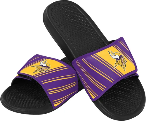 Vista 7 de FOCO mens NFL Team Logo Legacy Sport Slide Sandals