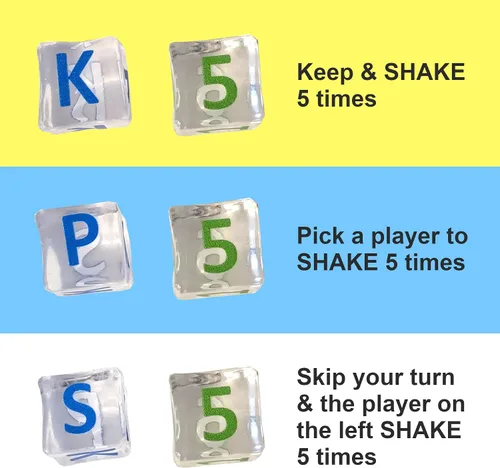 Vista 2 de MUKIKIM Drench Soda Game - Juego de azar interactivo para la familia y la fiesta. ¡Tira los dados, agita la lata y tira de la pestaña! ¡La última
