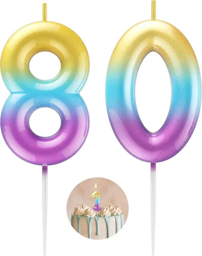 Vista 126 de Vela Azul Número 15 de Cumpleaños Velas 3D de Número para Pastel de Cumpleaños Decoración de Fiesta de Cumpleaños Suministros para Boda