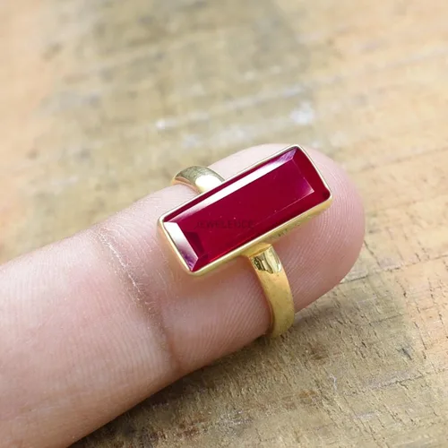 Vista 31 de Anillo de plata de ley maciza superpuesta de oro amarillo de 18 quilates para mujer, anillo de compromiso de plata esterlina, juego de bisel