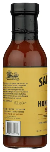 Vista 6 de Salt Lick, Salsa BBQ de nuez y miel, 12 oz