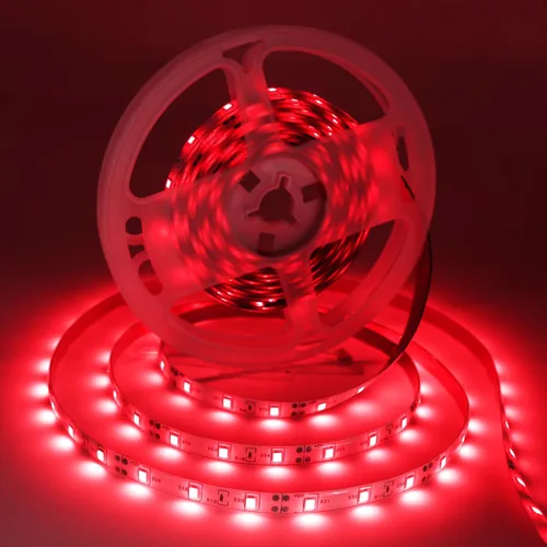 Vista 13 de Resistente al agua IP65, tira de luz LED flexible impermeable de 12 V, tiras de luz LED cortables de 16.4 pies, 300 unidades de cadena de Blanco