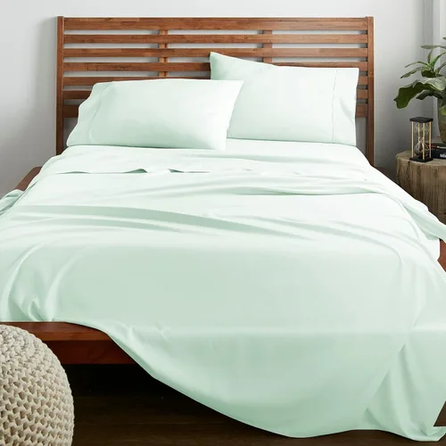 Vista 31 de American Home Collection Juego de sábanas de tamaño individual, bolsillo profundo de 16 pulgadas, sábanas de microfibra ultrasuave, transpirables
