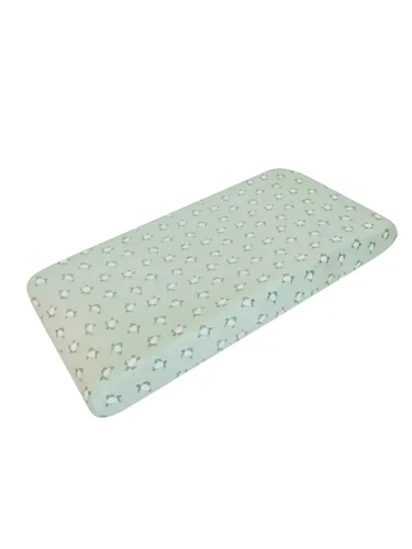Vista 7 de Copper Pearl Funda de punto para cambiador de alta calidad, suave, elegante y universal para todos los cambiadores de pañales estándar, fundas