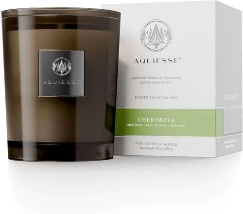 Vista 19 de Aquiesse Vela grande perfumada Black Orchid de 10 onzas